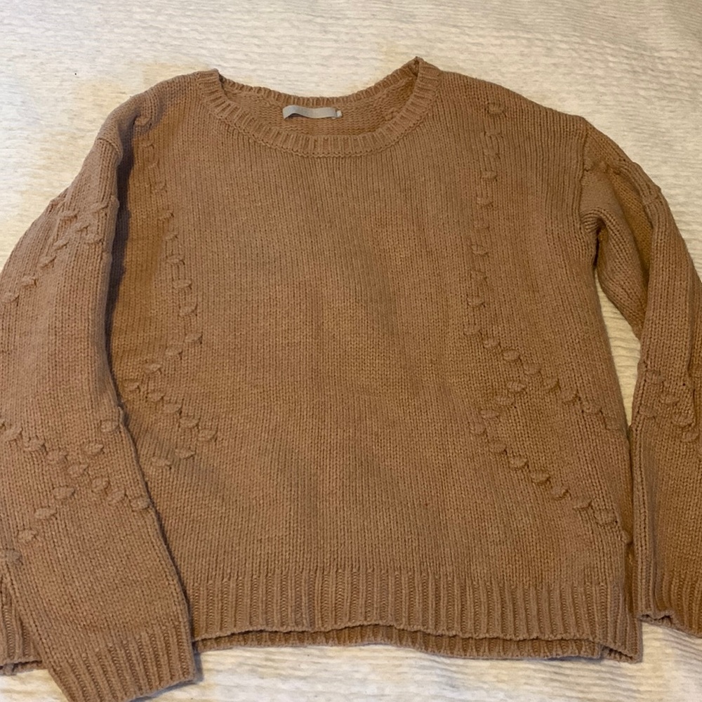 One Grey Day, size medium, crew neck sweater, excellent condition
